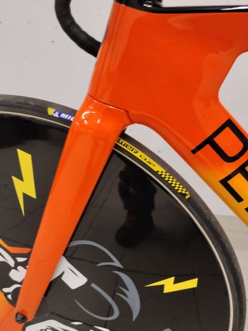 Used Pelizzoli Custom Shimano Dura Ace Di2 2025 Road & Gravel, Orange — image 13 of 18