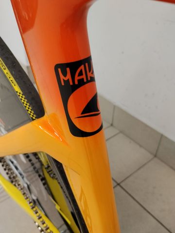 Used Pelizzoli Custom Shimano Dura Ace Di2 2025 Road & Gravel, Orange — image 2 of 18