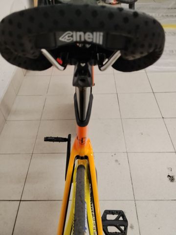 Used Pelizzoli Custom Shimano Dura Ace Di2 2025 Road & Gravel, Orange — image 3 of 18