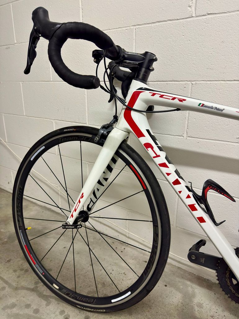 Used Giant Tcr Shimano Ultegra 2016 Road & Gravel, Weiß — image 10 of 10