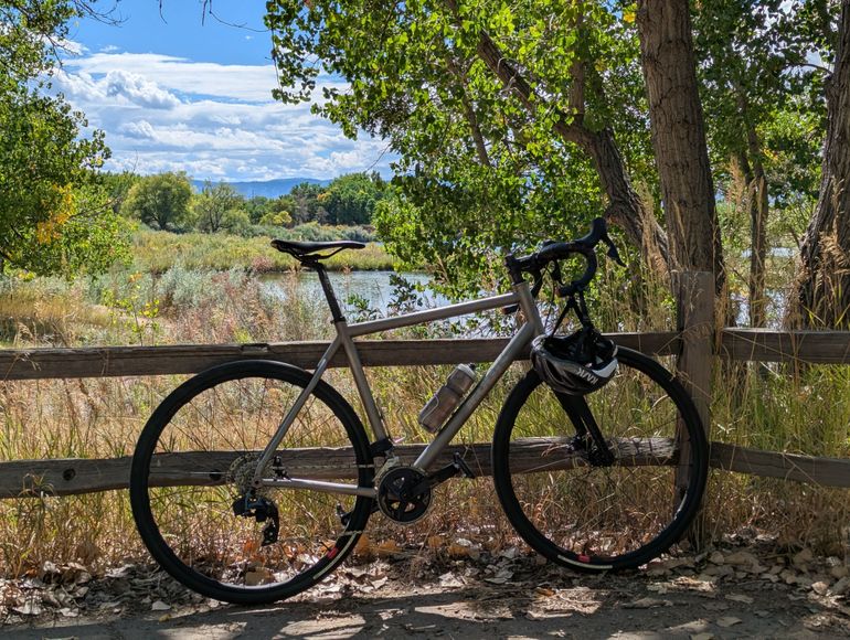 Used Moots Routt RSL SRAM RIVAL AXS 2X WIDE 2021 2021 Road & Gravel, Light Gray — image 1 of 13