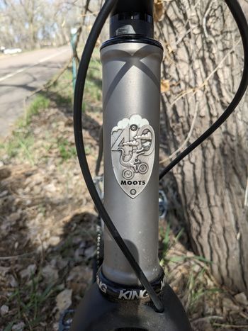Used Moots Routt RSL SRAM RIVAL AXS 2X WIDE 2021 2021 Road & Gravel, Light Gray — image 3 of 13