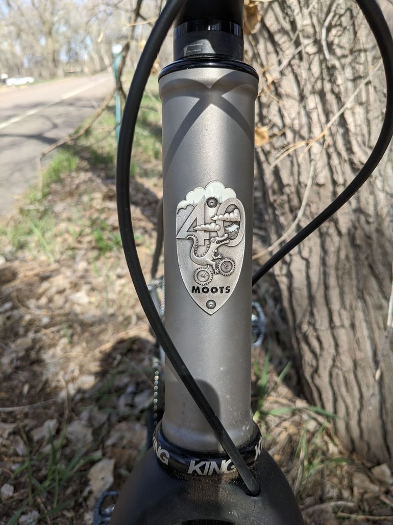 Used Moots Routt RSL SRAM RIVAL AXS 2X WIDE 2021 2021 Road & Gravel, Light Gray — image 3 of 13