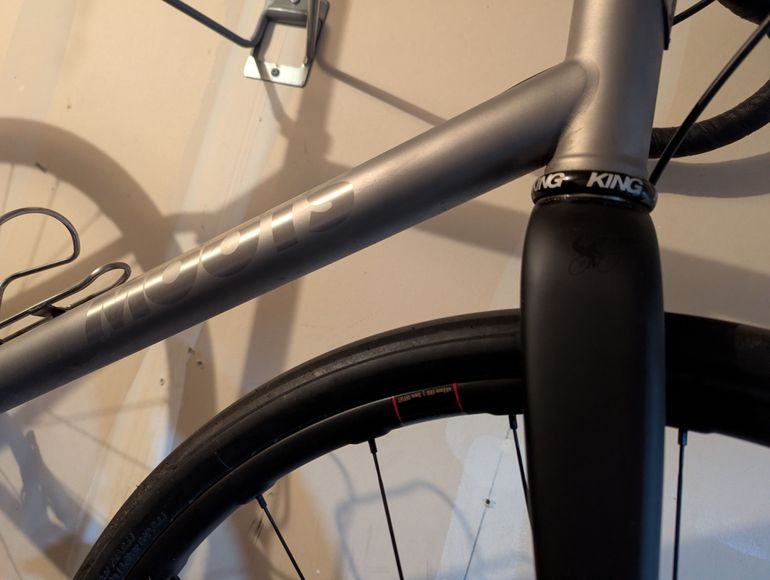 Used Moots Routt RSL SRAM RIVAL AXS 2X WIDE 2021 2021 Road & Gravel, Light Gray — image 10 of 13