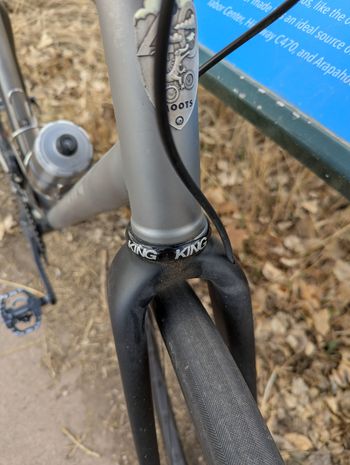 Used Moots Routt RSL SRAM RIVAL AXS 2X WIDE 2021 2021 Road & Gravel, Light Gray — image 12 of 13