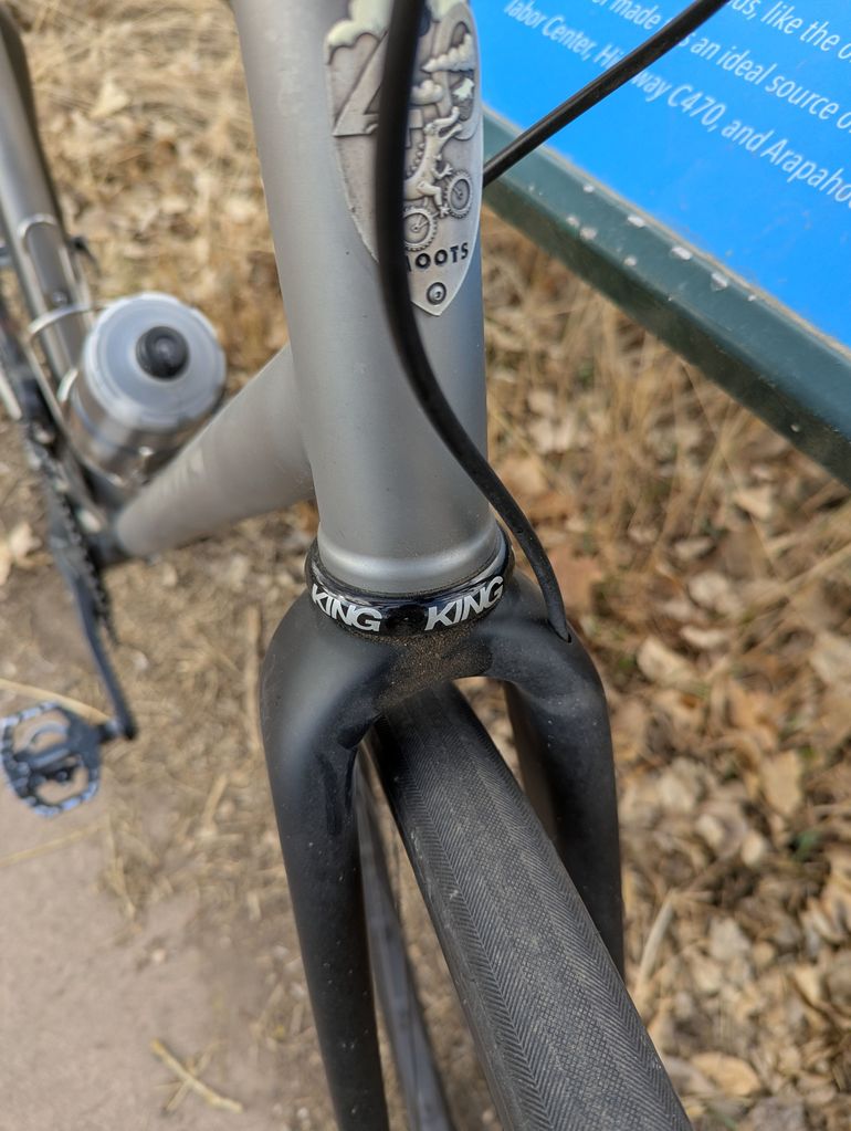 Used Moots Routt RSL SRAM RIVAL AXS 2X WIDE 2021 2021 Road & Gravel, Light Gray — image 12 of 13
