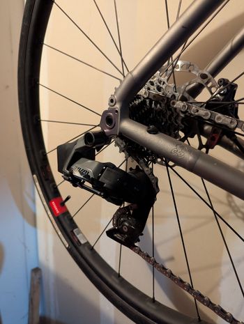 Used Moots Routt RSL SRAM RIVAL AXS 2X WIDE 2021 2021 Road & Gravel, Light Gray — image 6 of 13