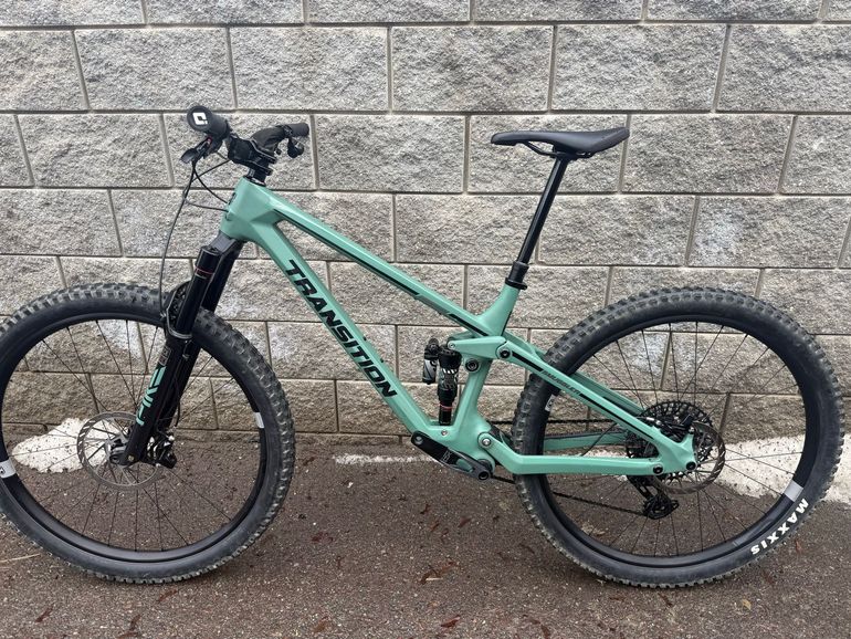 Used Transition Smuggler Carbon XO AXS 2025 2025 Mountainbike, Green, 29 — image 2 of 11