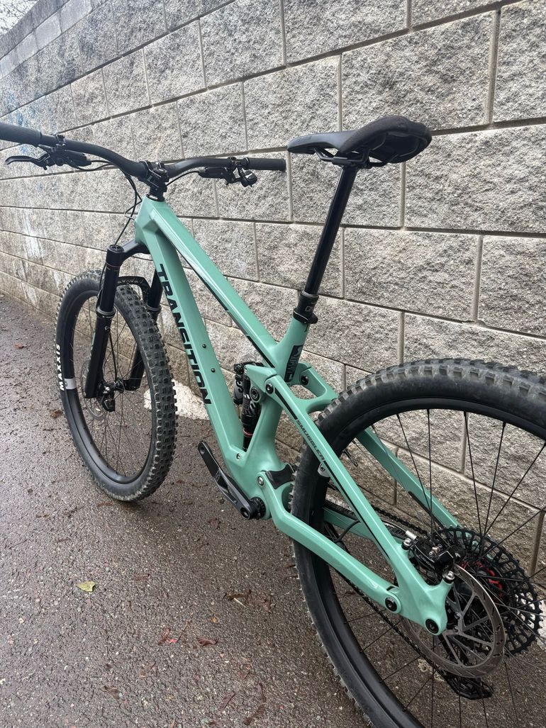Used Transition Smuggler Carbon XO AXS 2025 2025 Mountainbike, Green, 29 — image 10 of 11