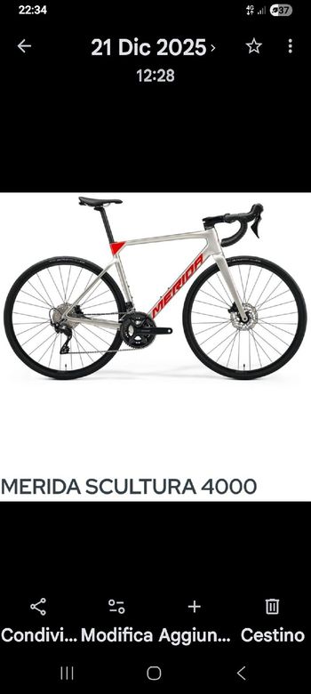 Used Merida SCULTURA 4000 2025 2025 Road & Gravel