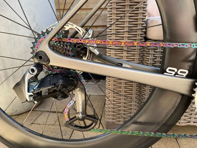 Used Enve Melee SRAM Red eTap 2025 Road & Gravel, Light Gray — image 9 of 9