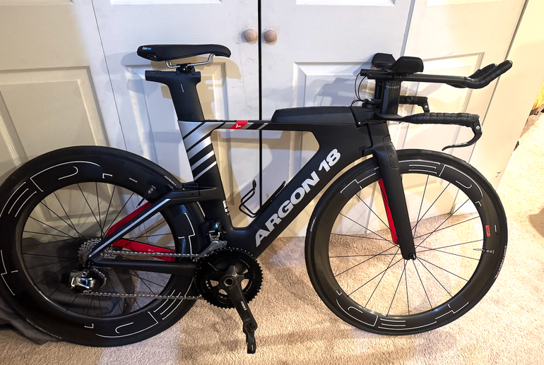 Used Argon 18 E-119 Tri+ Disc SRAM RED eTap AXS 2022 2022 Road & Gravel, Black — image 1 of 6