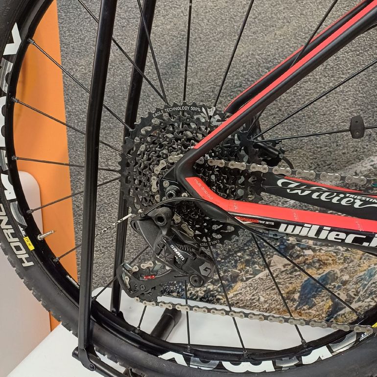 Used Wilier Wilier Custom SRAM GX Eagle 2019 Mountainbike, Schwarz — image 4 of 6