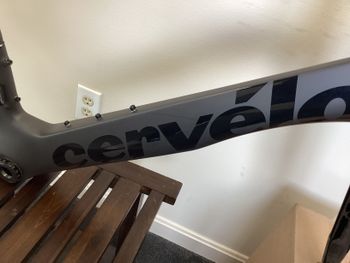 Used Cervélo S5 Frameset Size 54 Frameset 2023 Road & Gravel, Black — image 8 of 11