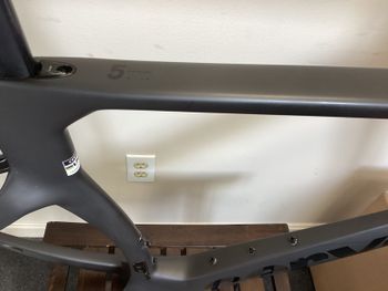Used Cervélo S5 Frameset Size 54 Frameset 2023 Road & Gravel, Black — image 5 of 11