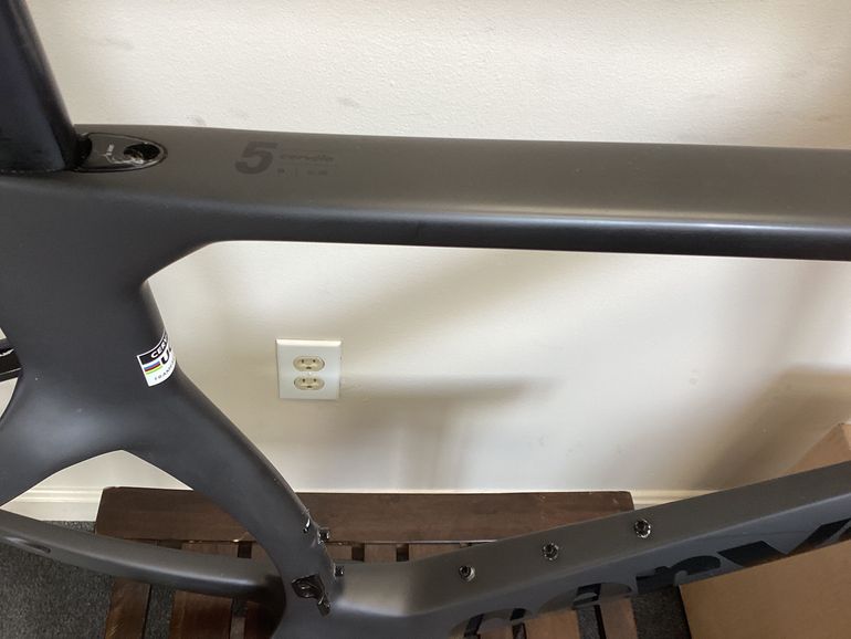 Used Cervélo S5 Frameset Size 54 Frameset 2023 Road & Gravel, Black — image 5 of 11