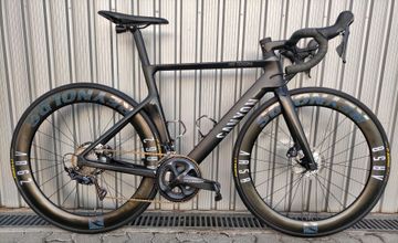 Canyon Aeroad CF SL Disc 8.0 2019 2019 Road & Gravel usato, Nero — immagine 3 di 6
