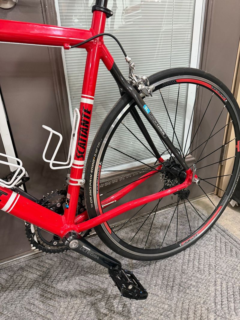 Used Scattante Custom Shimano Ultegra 2007 Road & Gravel, Red — image 10 of 11