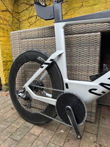 Canyon Speedmax CFR eTap 2023 2023 Road & Gravel de segunda mano, Gris claro — imagen 6 de 8