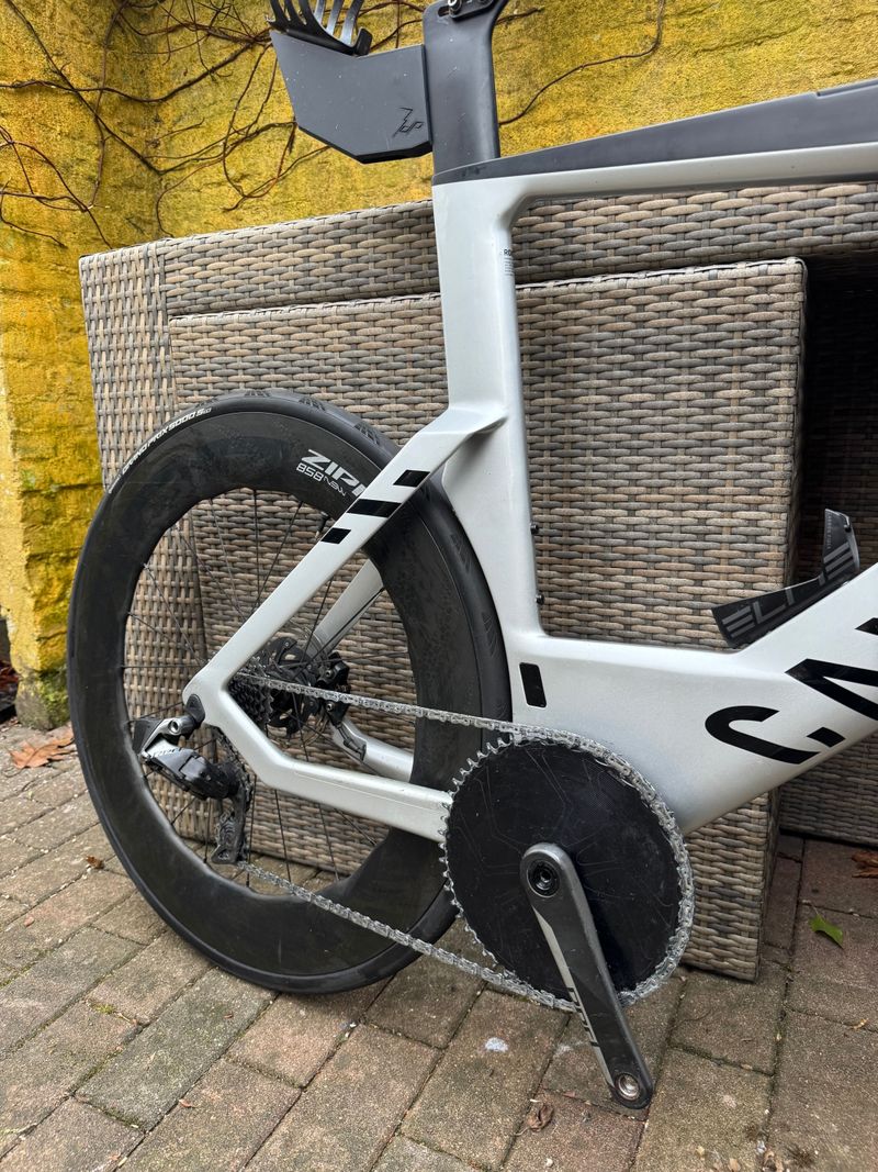 Canyon Speedmax CFR eTap 2023 2023 Road & Gravel de segunda mano, Gris claro — imagen 6 de 8