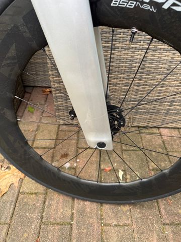 Canyon Speedmax CFR eTap 2023 2023 Road & Gravel de segunda mano, Gris claro — imagen 8 de 8