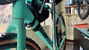 Gebrauchtes Bianchi Arcadex Comp APEX disc 2025 2025 Road & Gravel, Grün — Bild 2 von 4