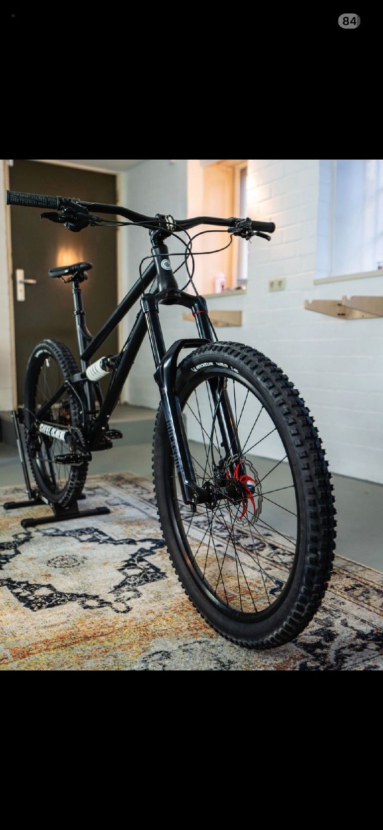 Used Production Privée Shan Shimano Deore 2023 Mountainbike, Schwarz — image 5 of 10