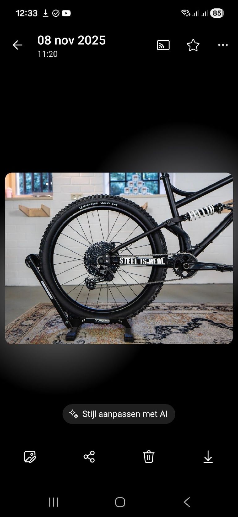 Used Production Privée Shan Shimano Deore 2023 Mountainbike, Schwarz — image 2 of 10
