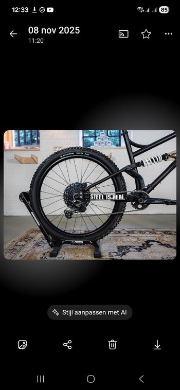 Used Production Privée Shan Shimano Deore 2023 Mountainbike, Schwarz — image 3 of 10