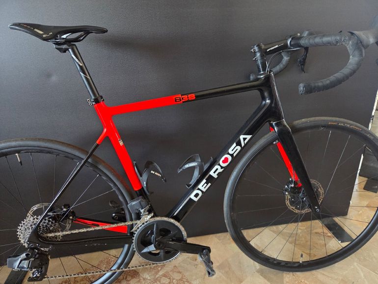 Used De Rosa 838 SRAM Rival eTap AXS 2023 Road & Gravel, Rojo — image 3 of 7