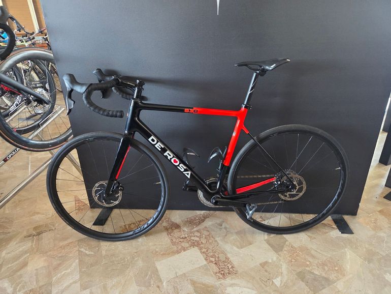 Used De Rosa 838 SRAM Rival eTap AXS 2023 Road & Gravel, Rojo — image 7 of 7