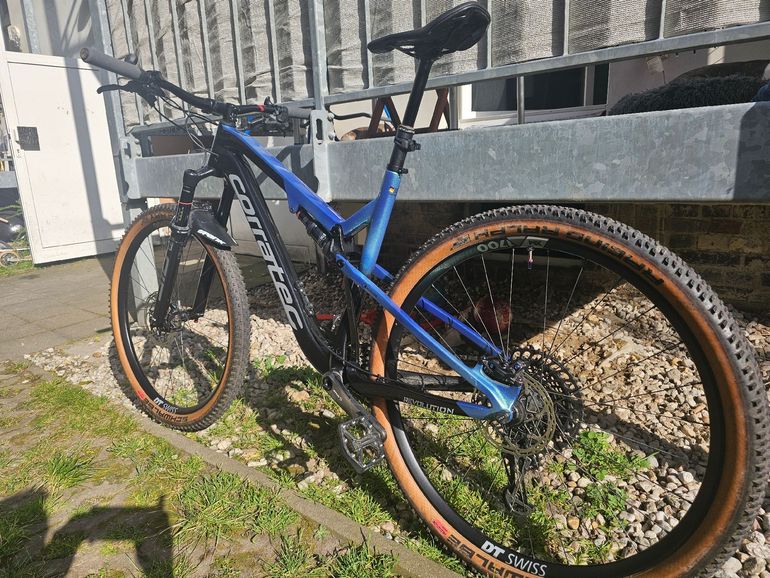 Used Corratec Revolution SRAM X01 Eagle AXS 2022 Mountainbike, Blau — image 6 of 6