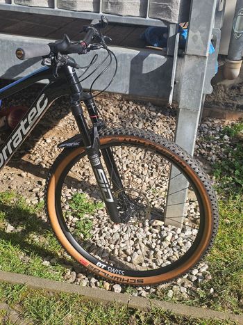 Used Corratec Revolution SRAM X01 Eagle AXS 2022 Mountainbike, Blau — image 5 of 6