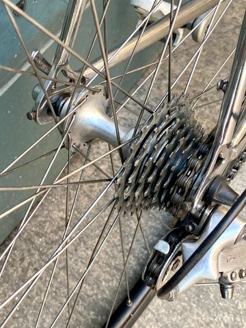 Used Vintage Italian Artisan Classic Campagnolo ‘90 1991 Road & Gravel, Red — image 6 of 14