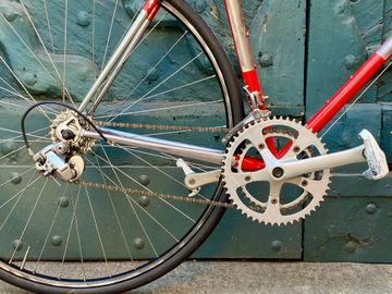 Used Vintage Italian Artisan Classic Campagnolo ‘90 1991 Road & Gravel, Red — image 3 of 14