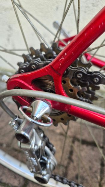 Used Borgognoni Borgognoni Custom Other 1970 Road & Gravel, Rosso — image 18 of 18