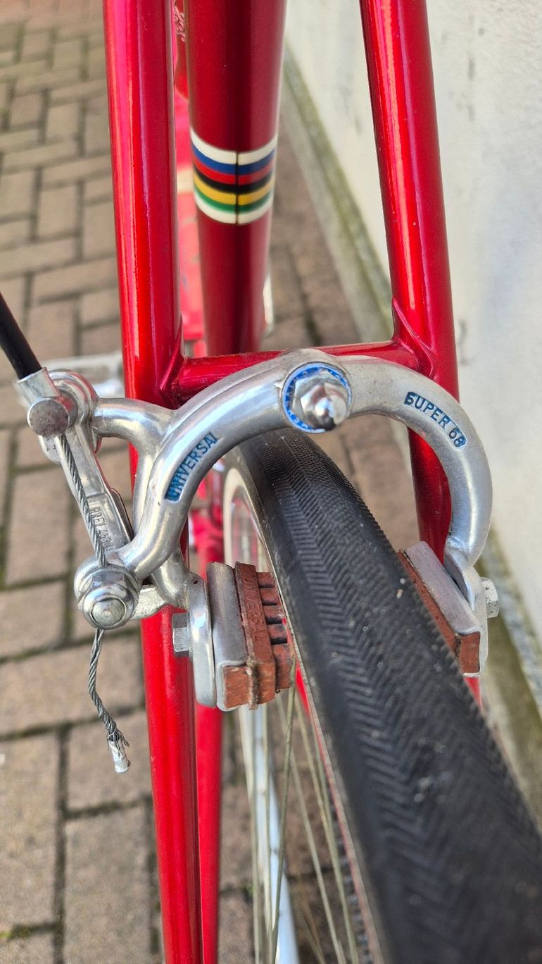 Used Borgognoni Borgognoni Custom Other 1970 Road & Gravel, Rosso — image 16 of 18
