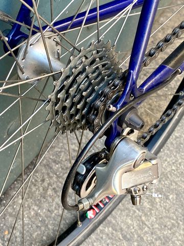 SAB Italian Artisan Campagnolo ‘90s 1993 Road & Gravel usato, Blu — immagine 4 di 13