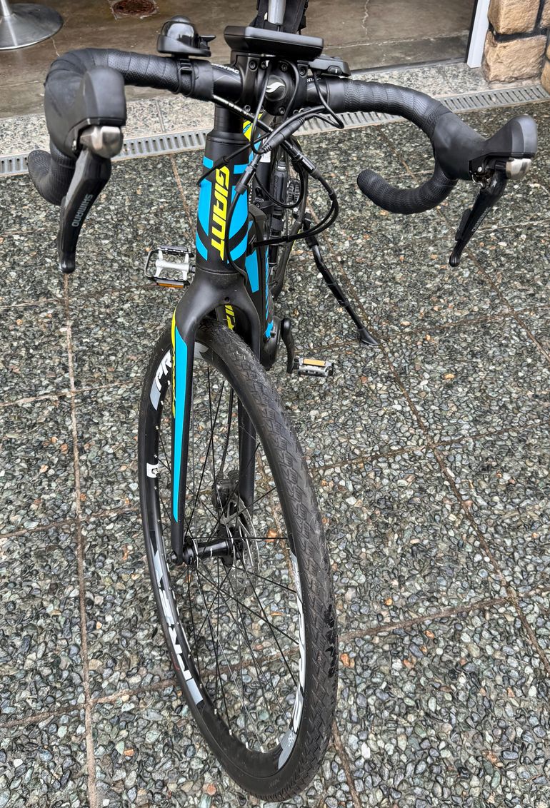 Used Giant E1 2017 Road & Gravel, Nero — image 3 of 5