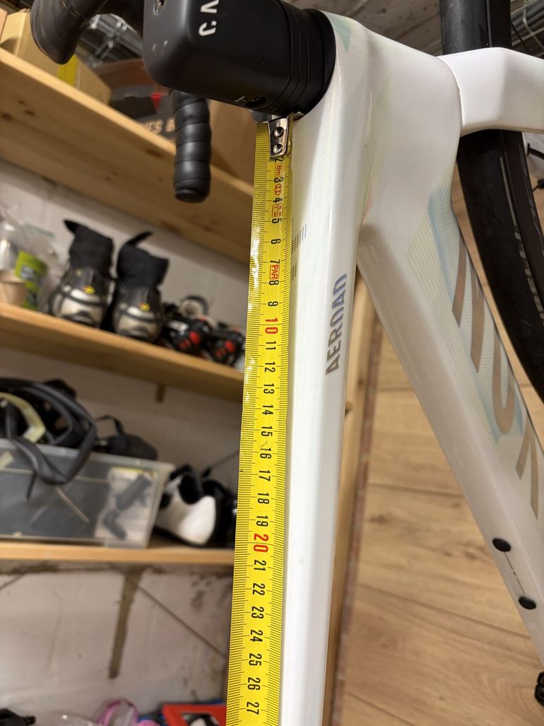 Used Canyon Aeroad CFR Tensor 2025 2025 Road & Gravel, White — image 25 of 26