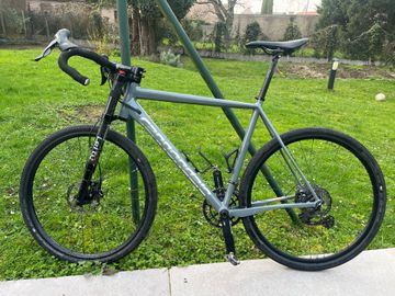 Used Cannondale Slate Shimano Ultegra 2017 Road & Gravel, Light Gray — image 3 of 8