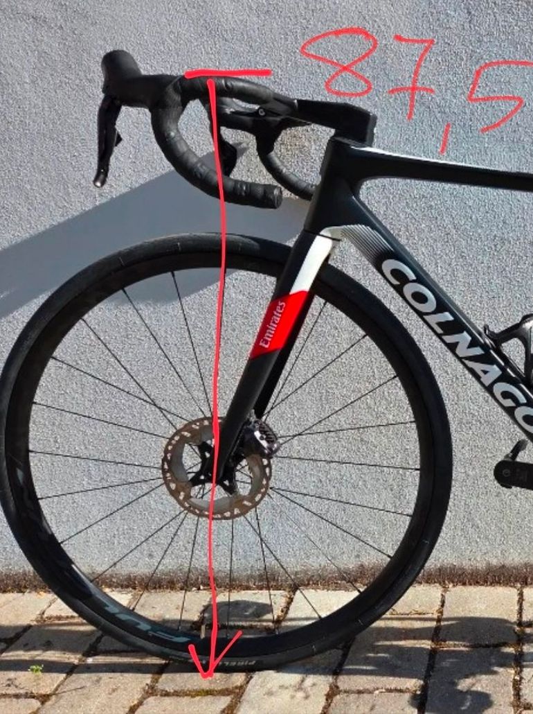 Used Colnago V4Rs Disc Ultegra Di2 8100 w/Fulcrum Racing 600 Wheels 2024 2024 Road & Gravel, Black — image 16 of 16