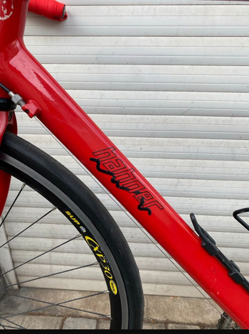 Used Hahner RadManufaktur Hahner RadManufaktur Custom Campagnolo Chorus 2010 Road & Gravel, Red — image 2 of 9