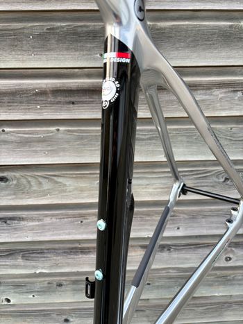 Used Bianchi Oltre Frameset 2022 Road & Gravel, Hellgrau — image 5 of 17