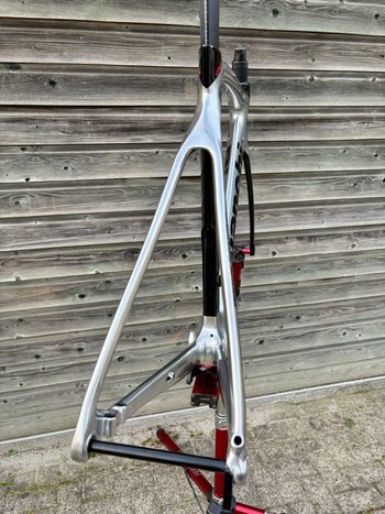 Used Bianchi Oltre Frameset 2022 Road & Gravel, Hellgrau — image 15 of 17