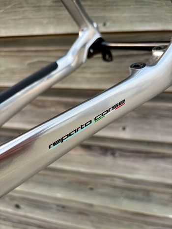 Used Bianchi Oltre Frameset 2022 Road & Gravel, Hellgrau — image 9 of 17