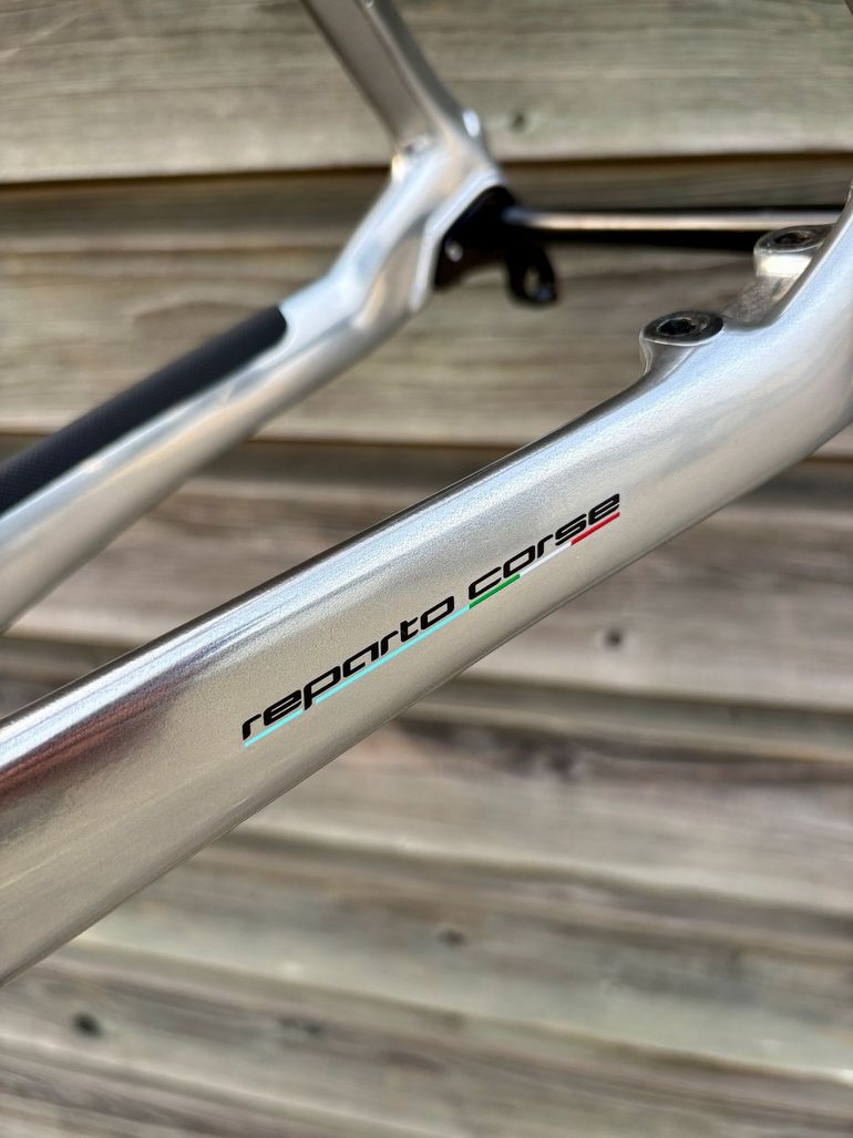 Used Bianchi Oltre Frameset 2022 Road & Gravel, Hellgrau — image 9 of 17