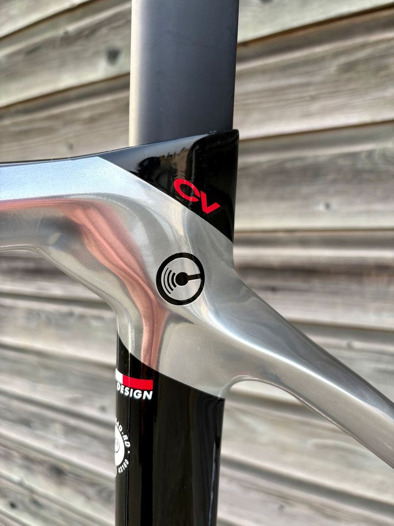 Used Bianchi Oltre Frameset 2022 Road & Gravel, Hellgrau — image 6 of 17
