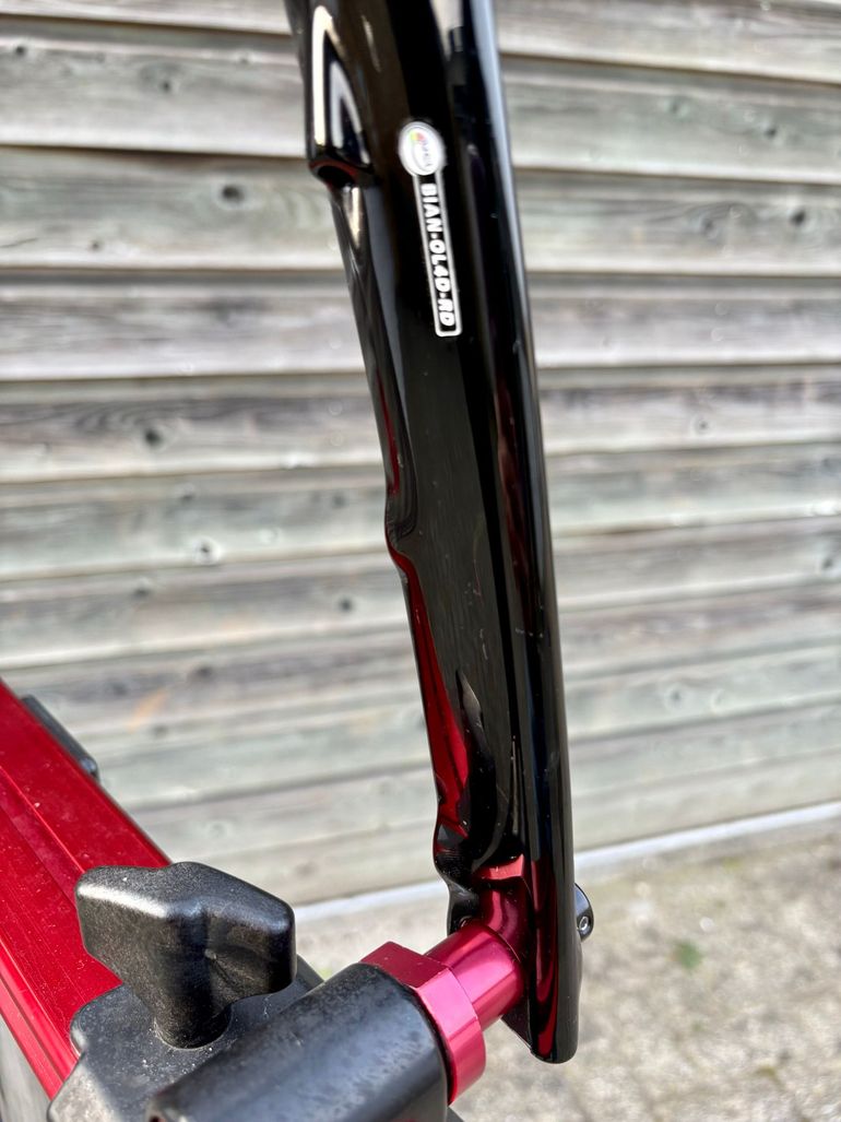 Used Bianchi Oltre Frameset 2022 Road & Gravel, Hellgrau — image 11 of 17