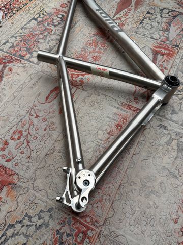 Gebrauchtes Pilot Cycles Locum Frameset 2021 Mountainbike, Hellgrau — Bild 9 von 9